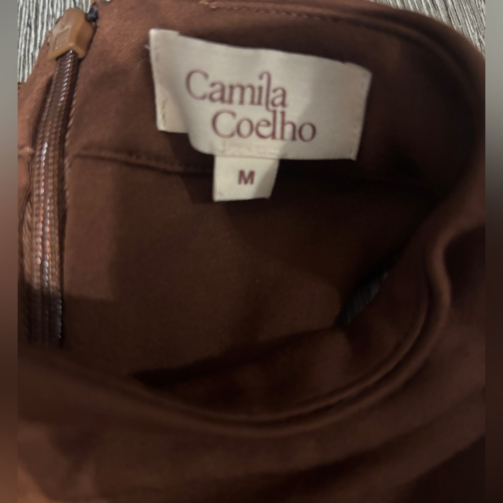 Camila Coelho Estrella brown 2 piece dress, medium - Picture 11 of 16